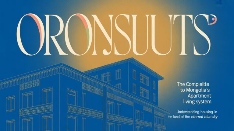 Oronsuuts: The Complete Guide to Mongolia's Apartment Living System