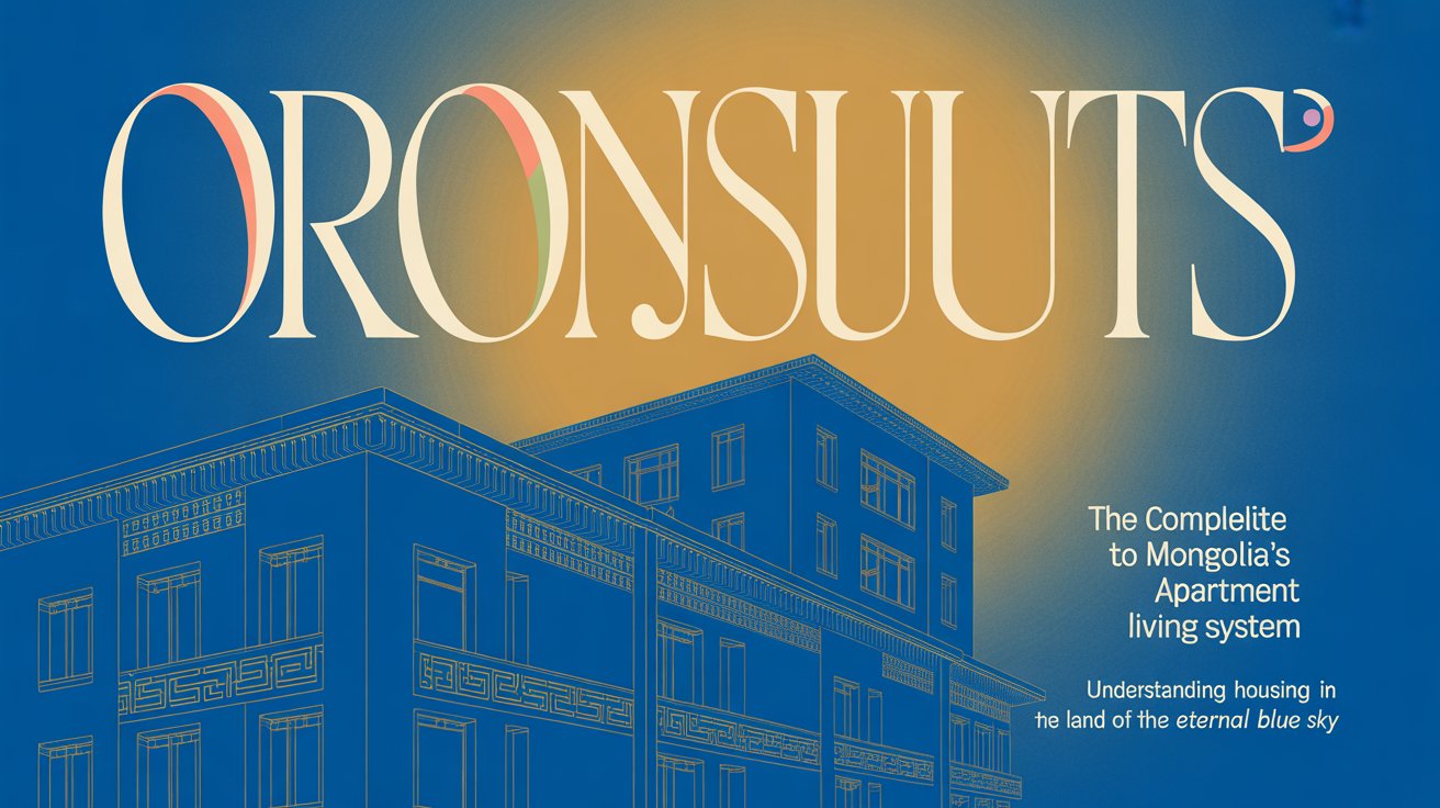Oronsuuts: The Complete Guide to Mongolia's Apartment Living System